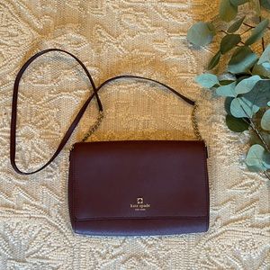 Kate Spade Crossbody || Cove Street Dody || Maroon